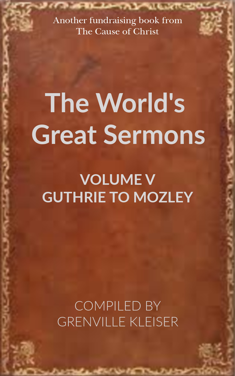 Here's The Fifth Volume Of The World's Great Sermons